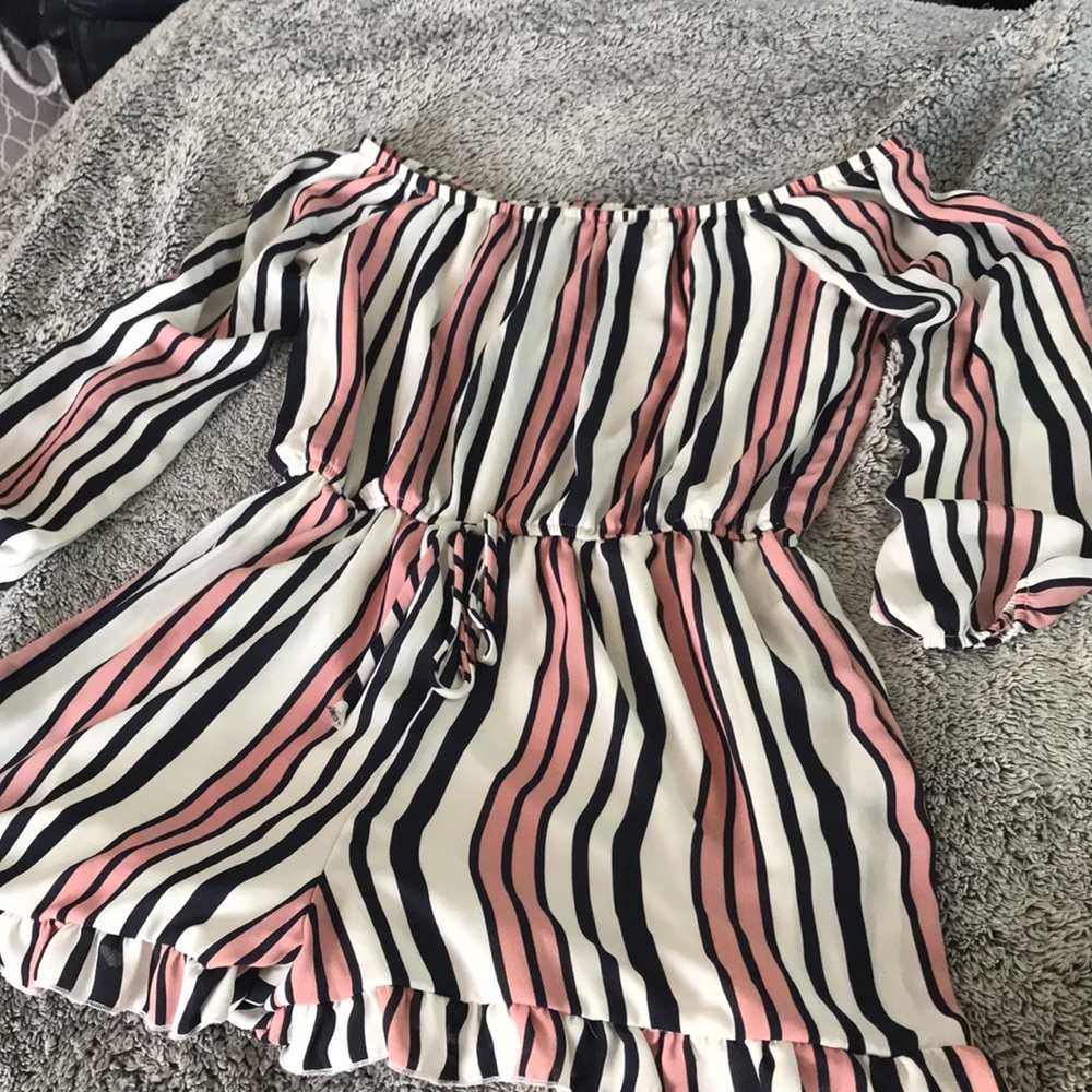 Striped romper - Picture 1 of 1